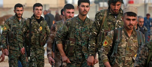 Kurdos sirios, foto de archivo - Sputnik Mundo