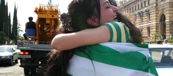 Celebración de la independencia de Abjasia (archivo) - Sputnik Mundo