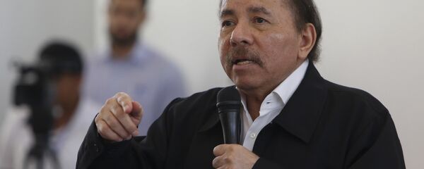 Daniel Ortega, presidente de Nicaragua - Sputnik Mundo