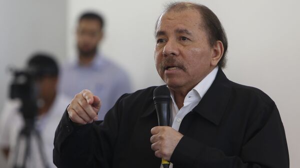 Daniel Ortega, presidente de Nicaragua  - Sputnik Mundo