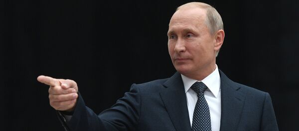 Conferencia de prensa del presidente de Rusia, Vladímir Putin - Sputnik Mundo