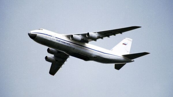 Avión de transporte An-124 Ruslan - Sputnik Mundo