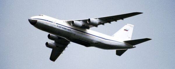 Avión de transporte An-124 Ruslan Avión de transporte An-124 Ruslan - Sputnik Mundo
