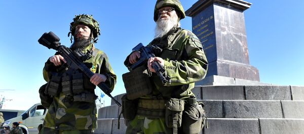 Reservistas suecos - Sputnik Mundo