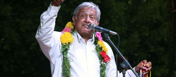 Andrés Manuel López Obrador, candidato a la presidencia de México - Sputnik Mundo