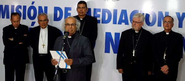 Los obispos de la Conferencia Episcopal de Nicaragua - Sputnik Mundo