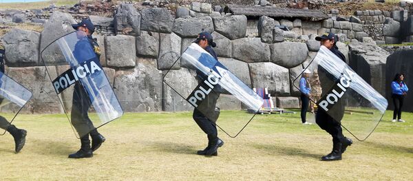 La policía de Perú - Sputnik Mundo