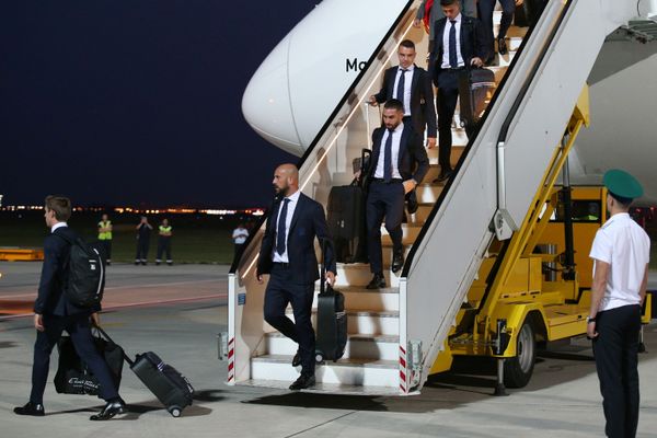 La selección española llega a Rusia para el Mundial 2018 - Sputnik Mundo