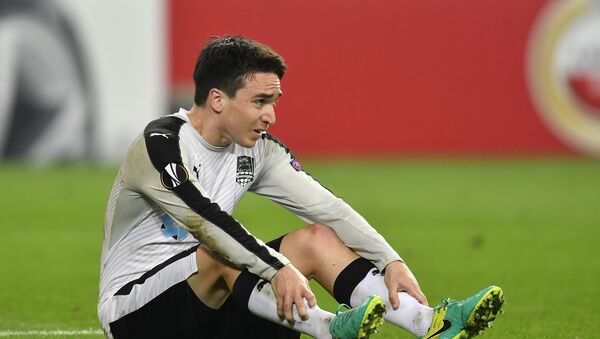 Mauricio Pereyra, centrocampista uruguayo del club Krasnodar - Sputnik Mundo