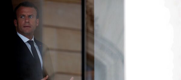 Emmanuel Macron, presidente de Francia - Sputnik Mundo