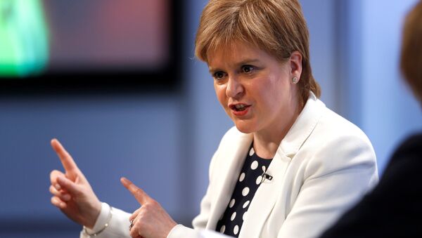 Nicola Sturgeon, la ministra principal de Escocia - Sputnik Mundo