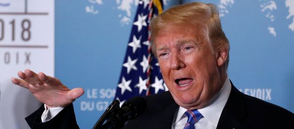 El presidente de EEUU, Donald Trump - Sputnik Mundo