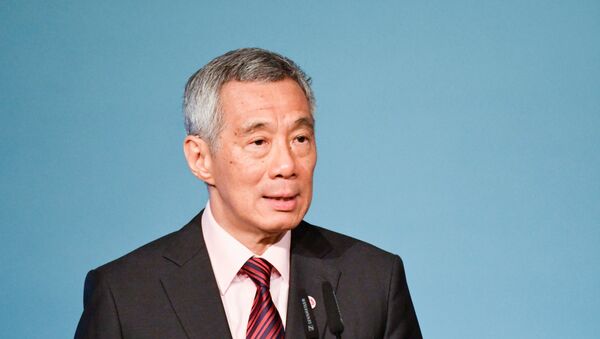 Lee Hsien Loong, primer ministro de Singapur - Sputnik Mundo