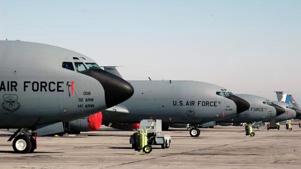 Los KC-135 Stratotanker de la Fuerza Aárea de EEUU (archivo) - Sputnik Mundo