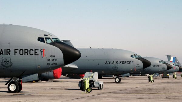 Los KC-135 Stratotanker de la Fuerza Aárea de EEUU (archivo) - Sputnik Mundo