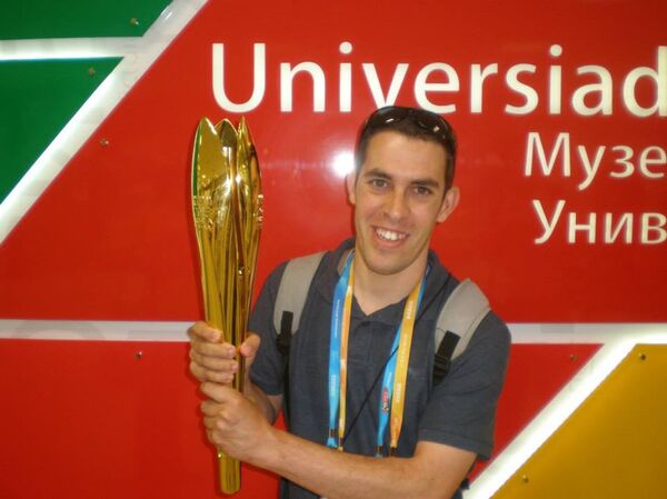 El voluntario español Sergio Cuevas Pérez  - Sputnik Mundo