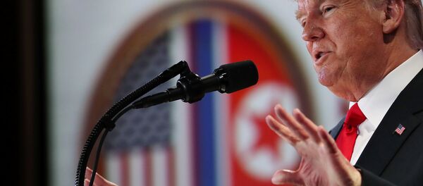 Donald Trump, presidente de Estados Unidos - Sputnik Mundo