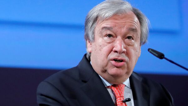 Antonio Guterres, secretario general de la ONU - Sputnik Mundo