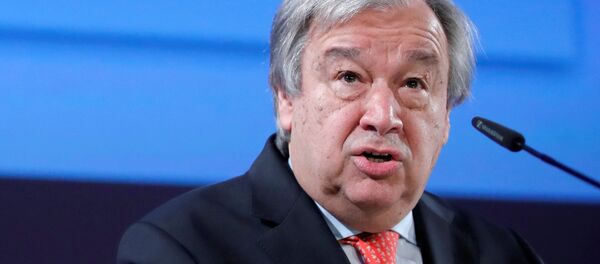 Antonio Guterres, secretario general de la ONU - Sputnik Mundo