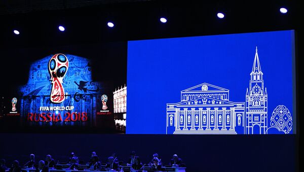 La inauguración de la reunión del 68 Congreso de la FIFA en Moscú La inauguración de la reunión del 68 Congreso de la FIFA en Moscú - Sputnik Mundo