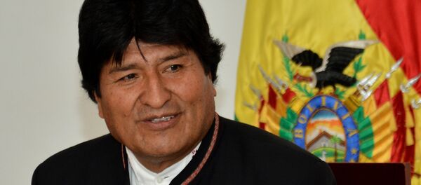 Evo Morales, presidente de Bolivia - Sputnik Mundo
