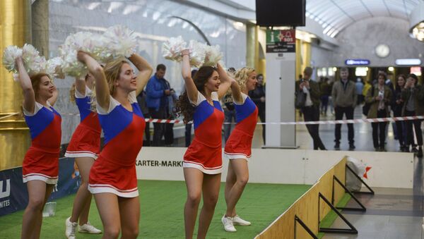 Cheerleaders rusas (archivo) - Sputnik Mundo