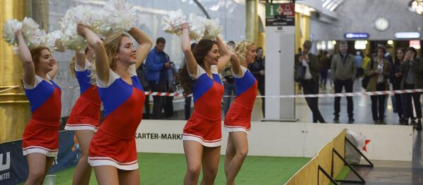 Cheerleaders rusas (archivo) - Sputnik Mundo