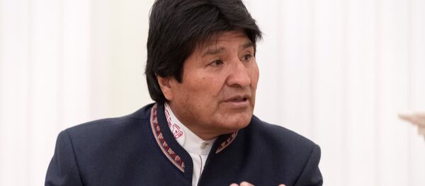 Evo Morales, presidente de Bolivia - Sputnik Mundo