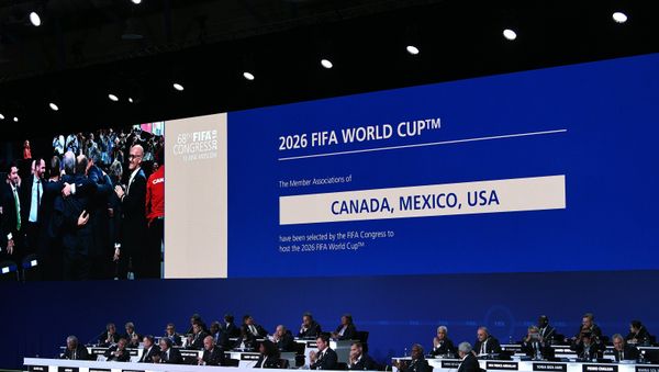 Nominación de EEUU, México y Canadá como sedes de Mundial 2026 Nominación de EEUU, México y Canadá como sedes de Mundial 2026 - Sputnik Mundo