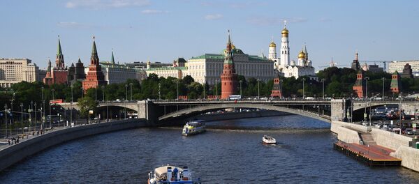 El Kremlin de Moscú y el río Moscova El Kremlin de Moscú y el río Moscova - Sputnik Mundo