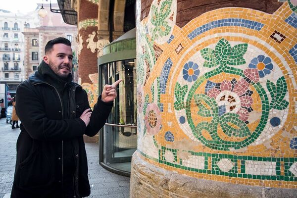 El guía de Barcelona Eteocles Nikolaou  - Sputnik Mundo