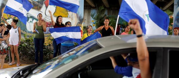 Protestas en Nicaragua - Sputnik Mundo