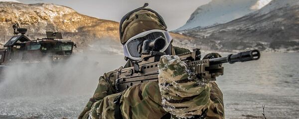 Un marine de la OTAN (archivo) Un marine de la OTAN (archivo) - Sputnik Mundo