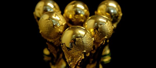 Los trofeos de Mundial de fútbol (imagen referencial) - Sputnik Mundo