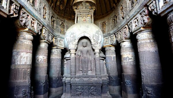 Las cuevas de Ajanta, en Aurangabad - Sputnik Mundo