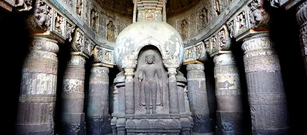 Las cuevas de Ajanta, en Aurangabad Las cuevas de Ajanta, en Aurangabad - Sputnik Mundo