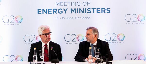Reunión ministros de energía del G20 en Bariloche, Argentina Reunión ministros de energía del G20 en Bariloche, Argentina - Sputnik Mundo