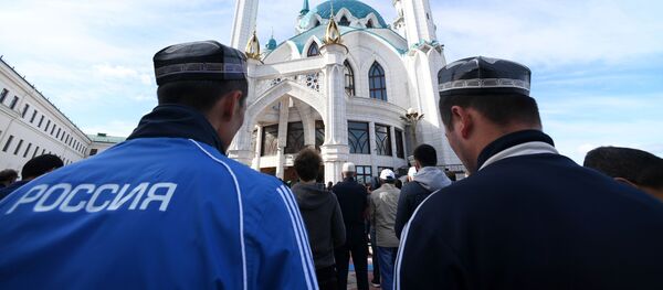 La celebración de la fiesta musulmana del Eid al-Fitr en Rusia - Sputnik Mundo