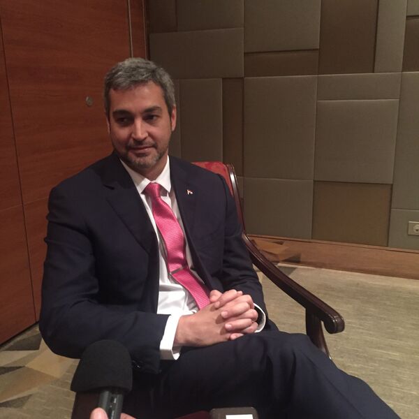 Mario Abdo Benítez, presidente electo de Paraguay Mario Abdo Benítez, presidente electo de Paraguay - Sputnik Mundo