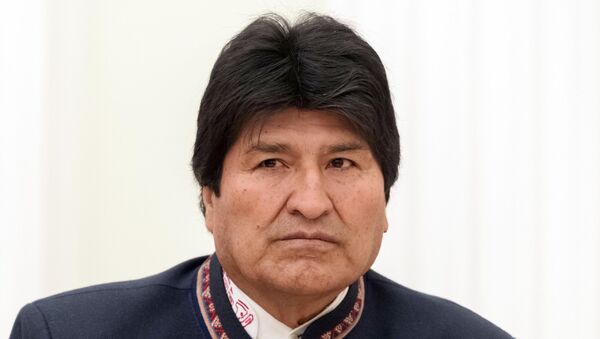 Evo Morales, presidente de Bolivia - Sputnik Mundo