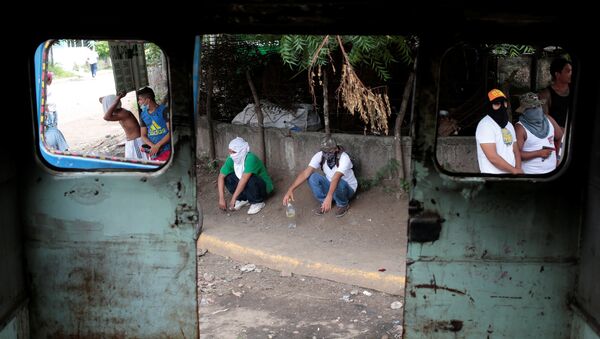 Protestas en Nicaragua - Sputnik Mundo