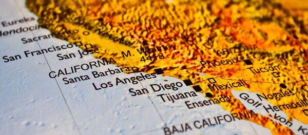 California en el mapa - Sputnik Mundo