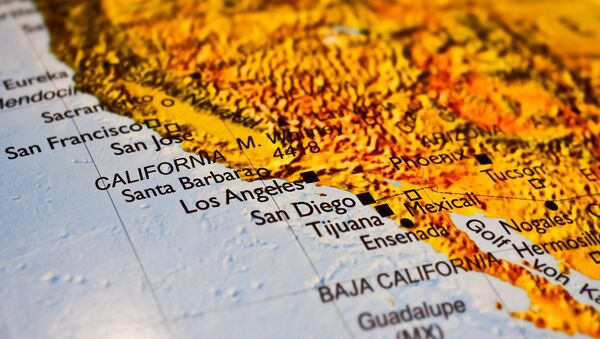 California en el mapa - Sputnik Mundo