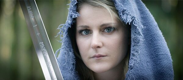 Una mujer escandinava, imagen referencial - Sputnik Mundo