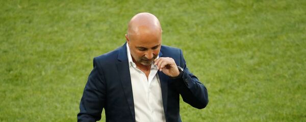 Jorge Sampaoli, entrenador de la selección argentina - Sputnik Mundo