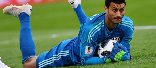 El portero de la selección de Egipto, Mohamed Elshenawy - Sputnik Mundo