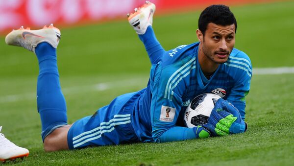 El portero de la selección de Egipto, Mohamed Elshenawy - Sputnik Mundo