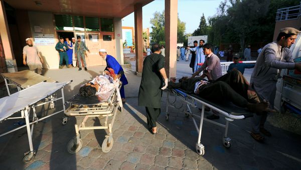 Los heridos en ataque en Jalalabad en Afganistán Los heridos en ataque en Jalalabad en Afganistán - Sputnik Mundo