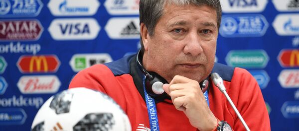 El entrenador de la selección nacional de fútbol de Panamá Hernán Gómez - Sputnik Mundo