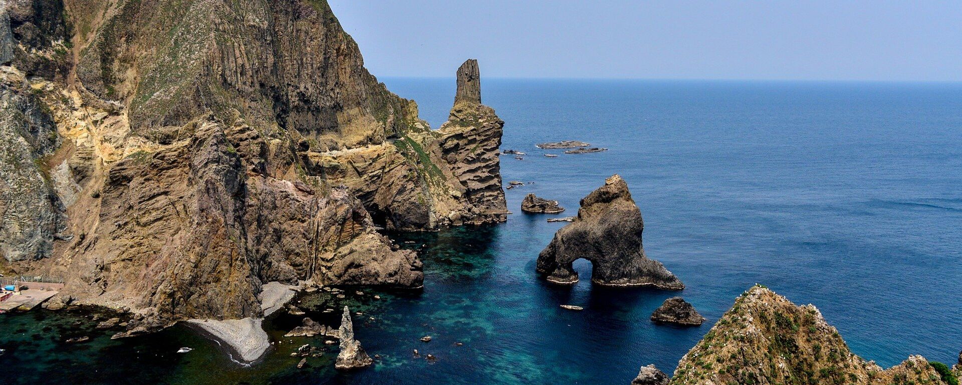 Rocas de Liancourt, islas disputadas entre Japón y Corea del Sur - Sputnik Mundo, 1920, 17.11.2021